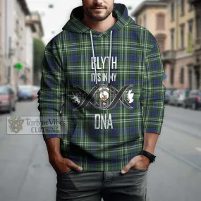 Blyth Tartan Hoodie with Family Crest DNA In Me Style