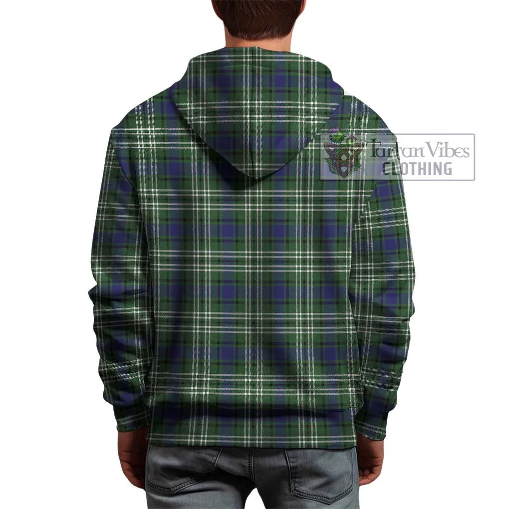 Blyth Tartan Hoodie with Family Crest DNA In Me Style