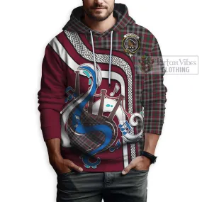 Borthwick Tartan Hoodie with Epic Bagpipe Style