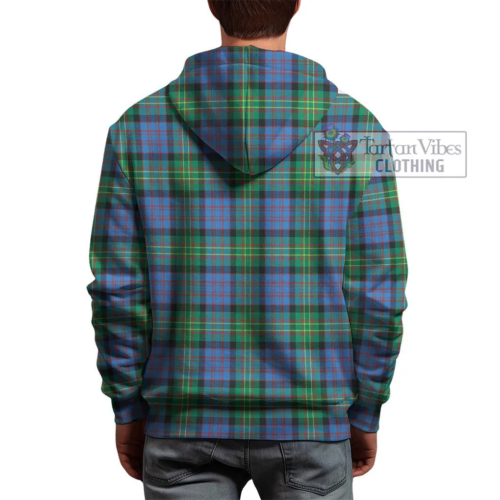 Bowie Ancient Tartan Hoodie with Family Crest DNA In Me Style