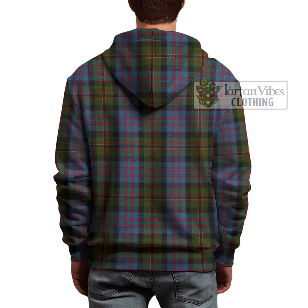 Bowie Tartan Hoodie with Family Crest DNA In Me Style