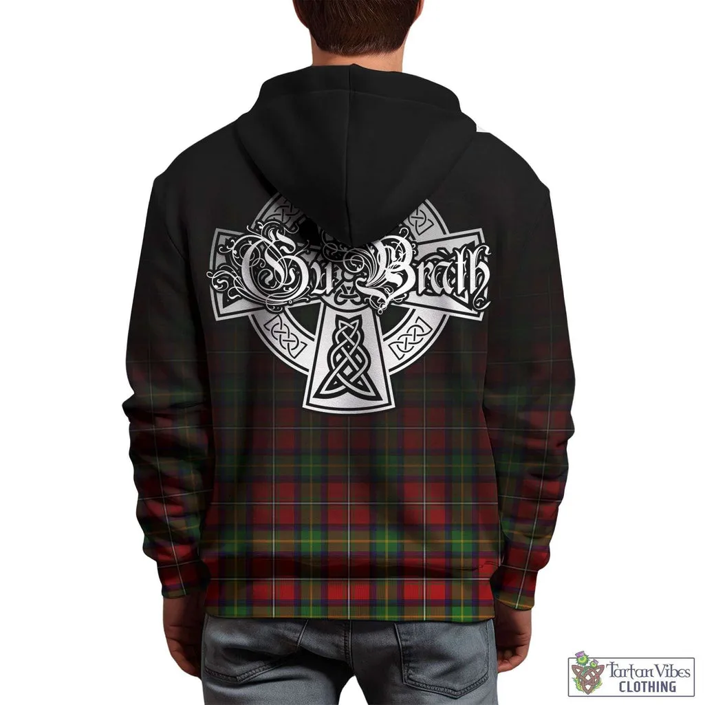 Boyd Tartan Hoodie Featuring Alba Gu Brath Family Crest Celtic Inspired