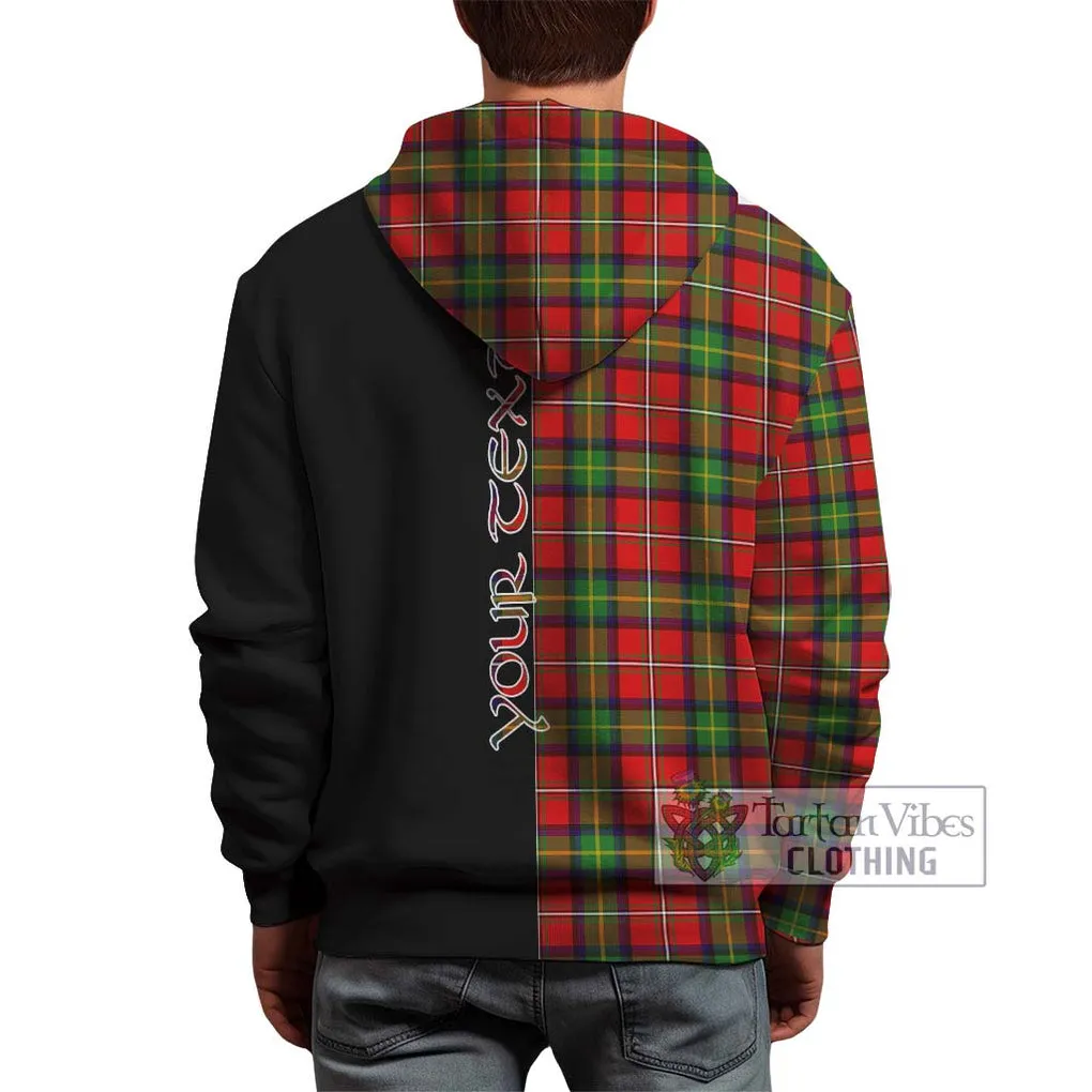 Boyd Tartan Hoodie with Family Crest and Half Of Me Style