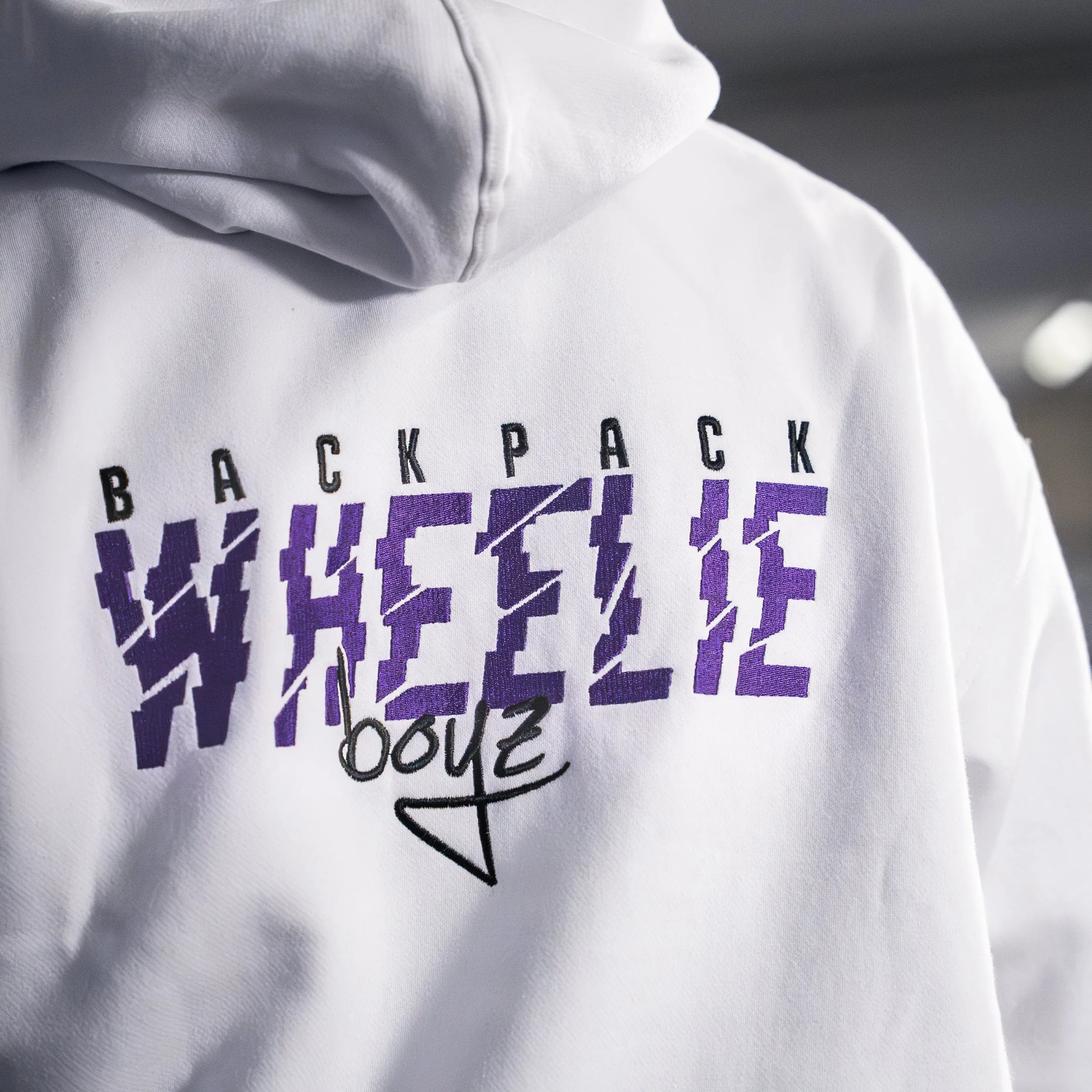 BPWB Purple Slash Hoodie v2 (oversize fit)