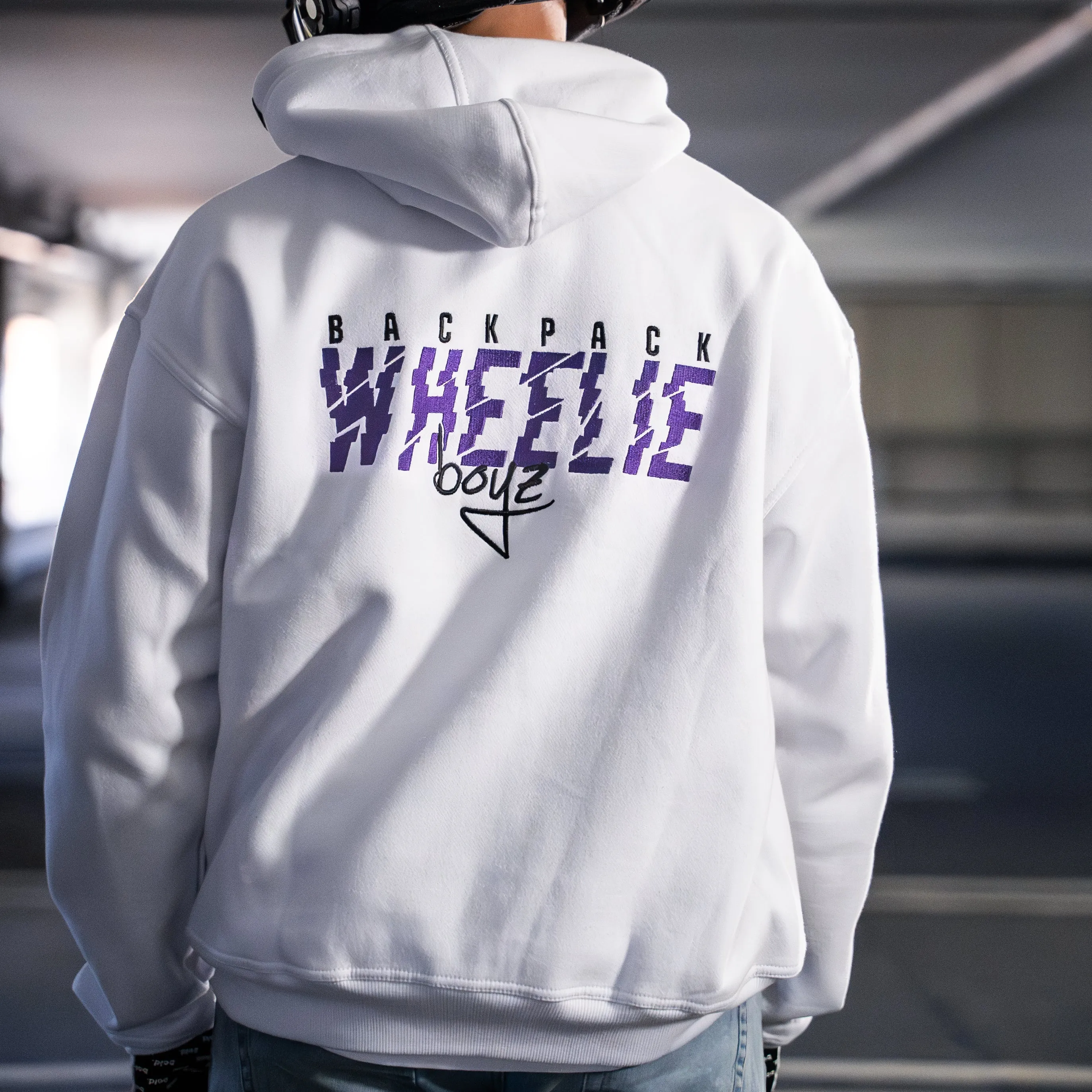 BPWB Purple Slash Hoodie v2 (oversize fit)