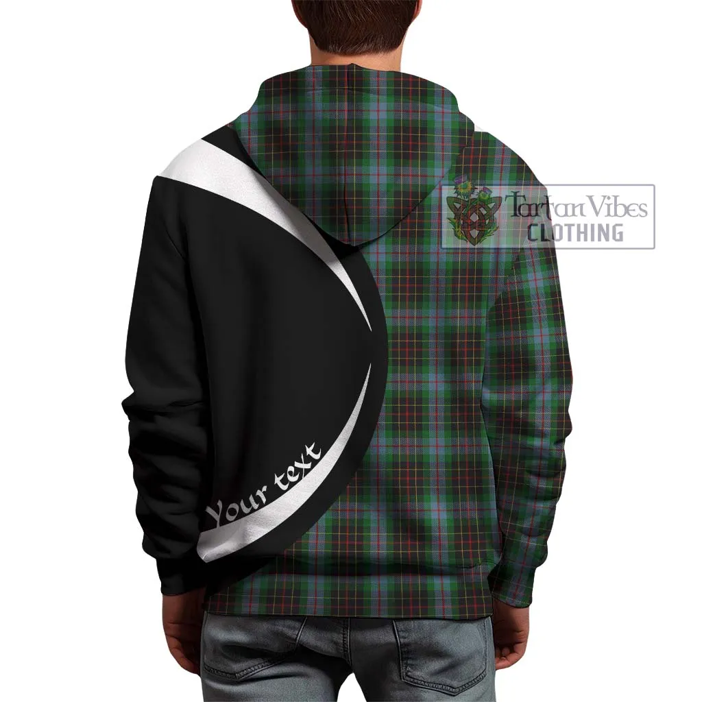 Brodie Hunting Tartan Hoodie with Family Crest Circle Style