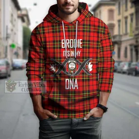 Brodie Modern Tartan Hoodie with Family Crest DNA In Me Style