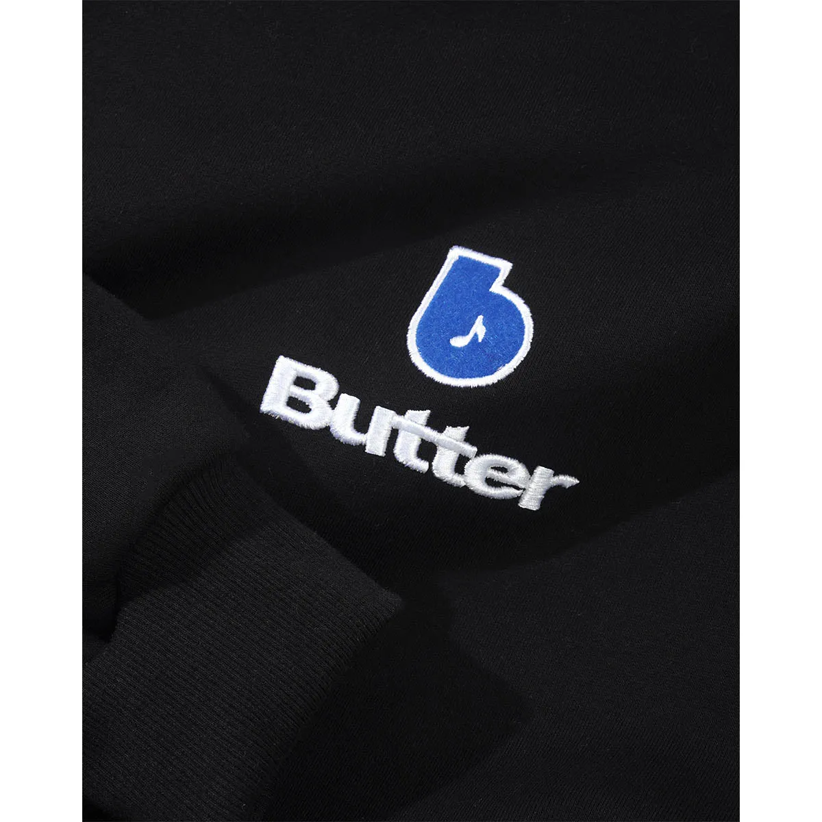 Butter Goods - Blue Note Finest Logo Hoodie Black