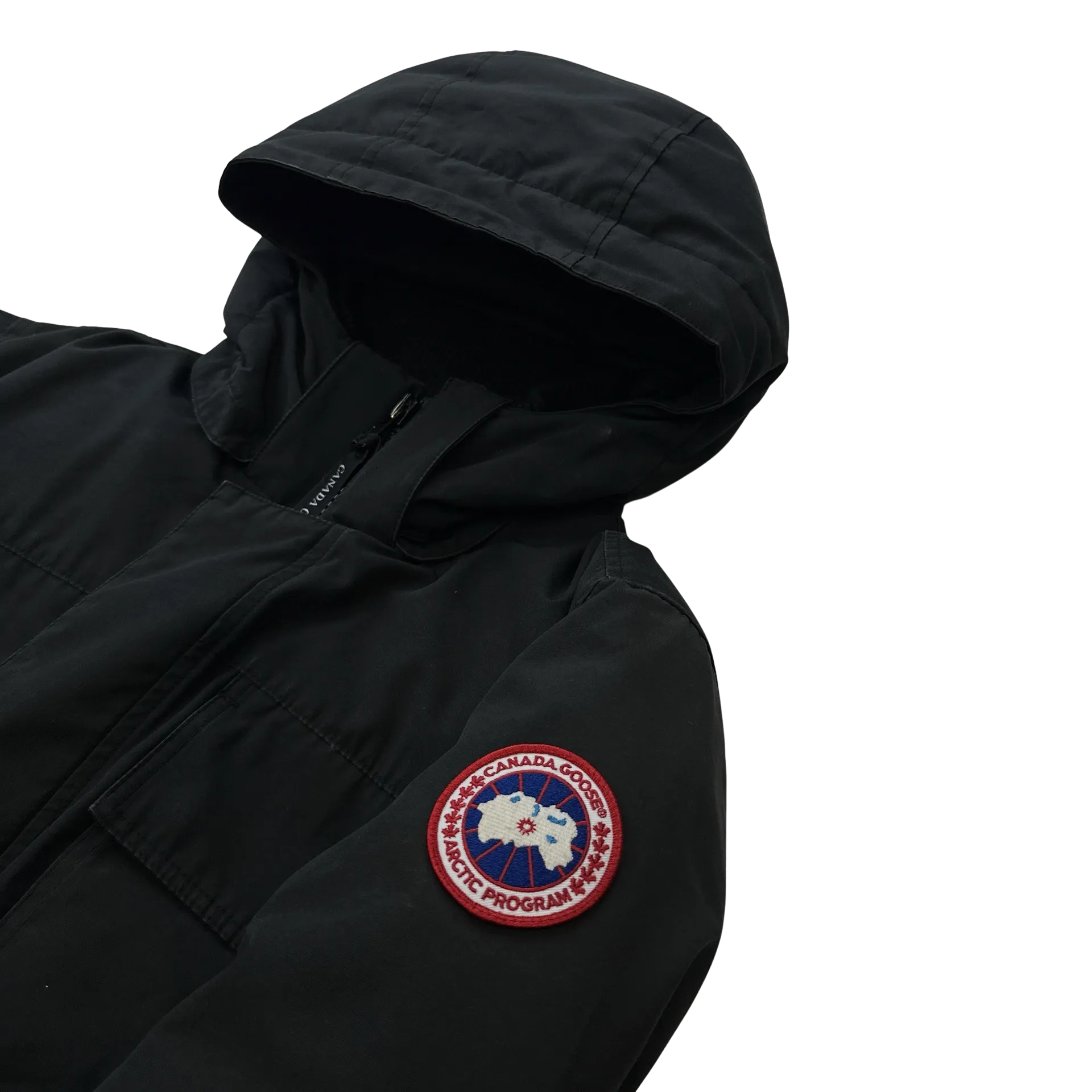 Canada Goose Maitland Black Premium Down Filled Multipocket Jacket - Large