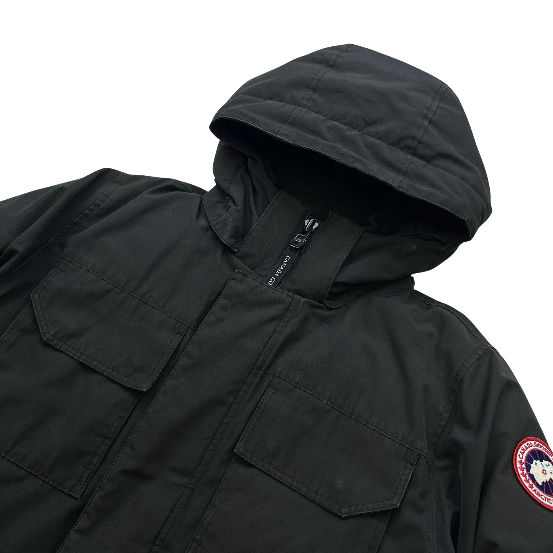 Canada Goose Maitland Black Premium Down Filled Multipocket Jacket - Large