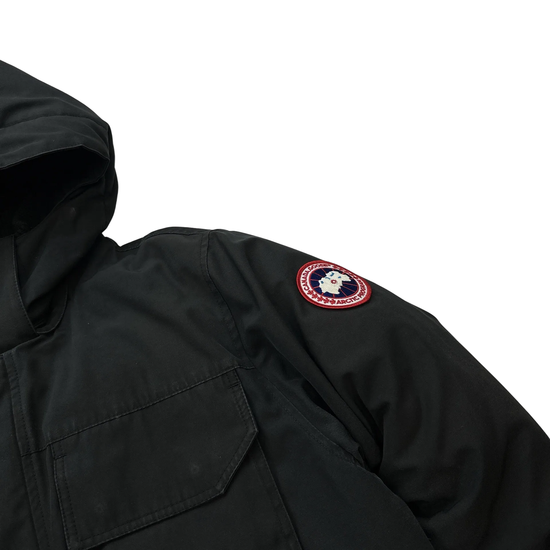 Canada Goose Maitland Black Premium Down Filled Multipocket Jacket - Large