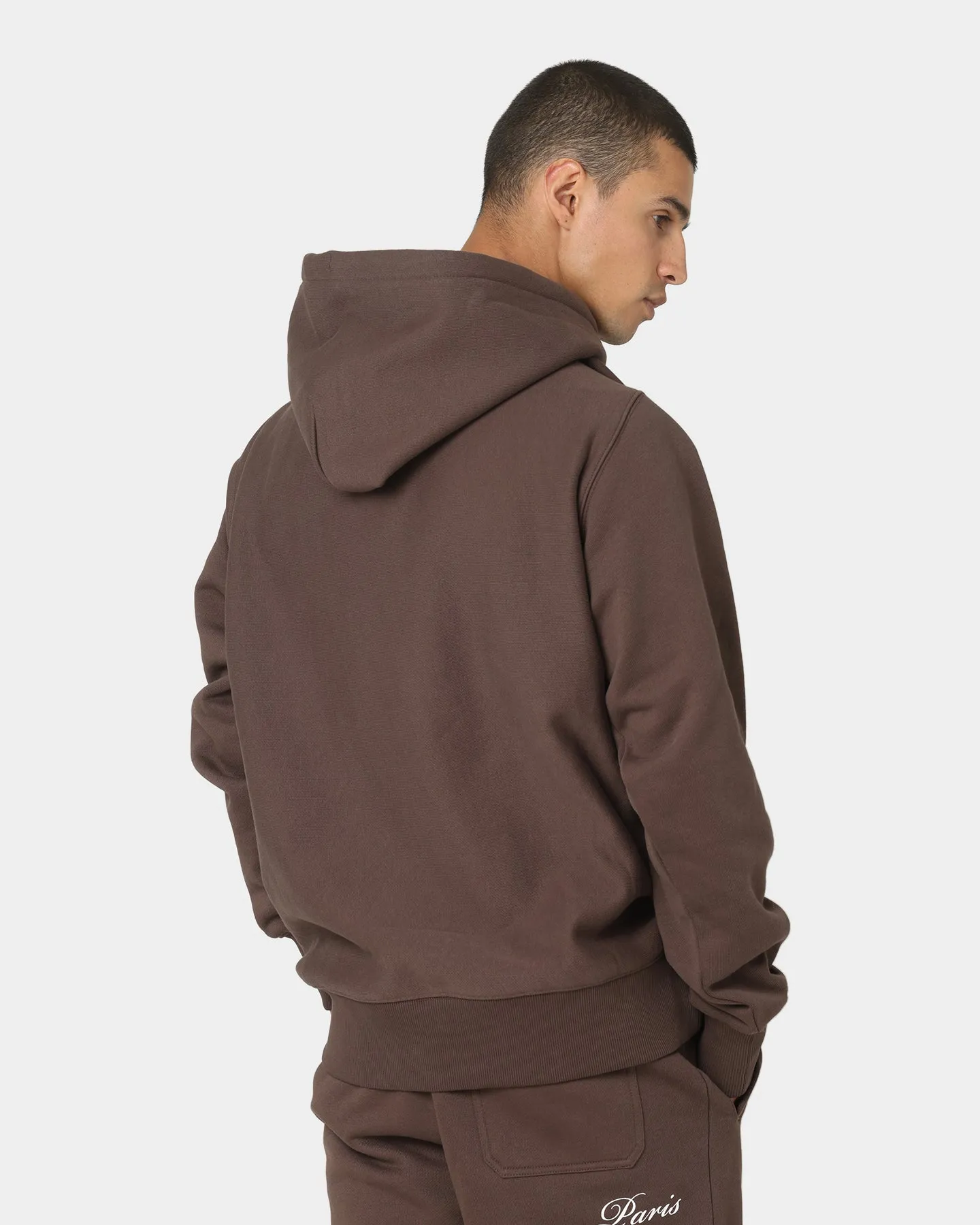 Carre Heavyweight CLS Hoodie Dark Brown