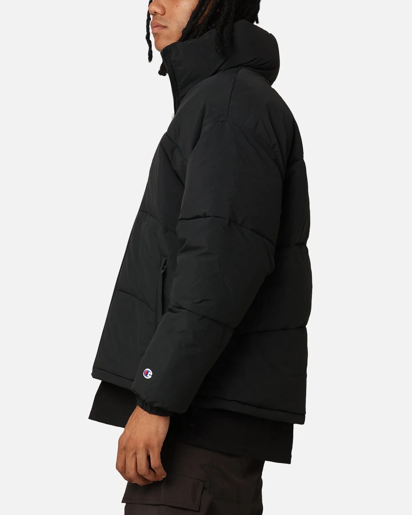 Champion Reb Puffer Jacket Black