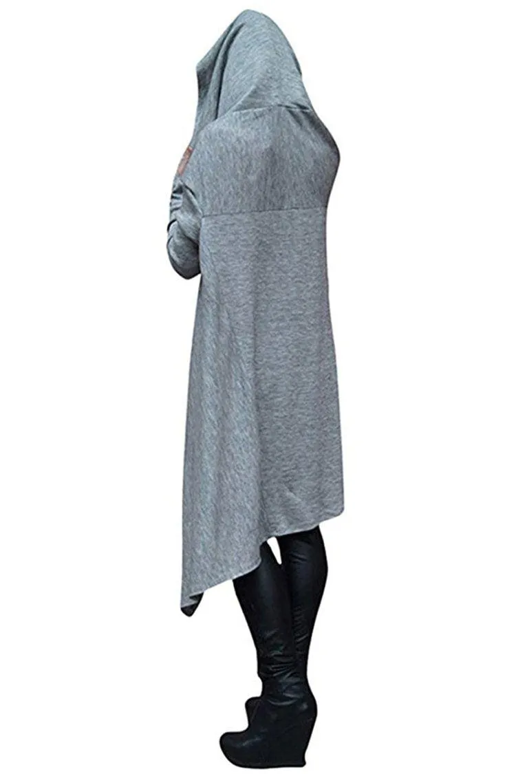 Cloak Style Women's Hoodie: Stylish and casual everyday fashion