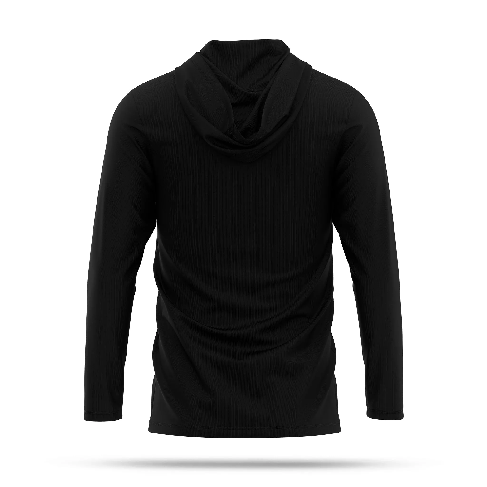 [COMFY] Performance Hooded Long Sleeve [BLK]