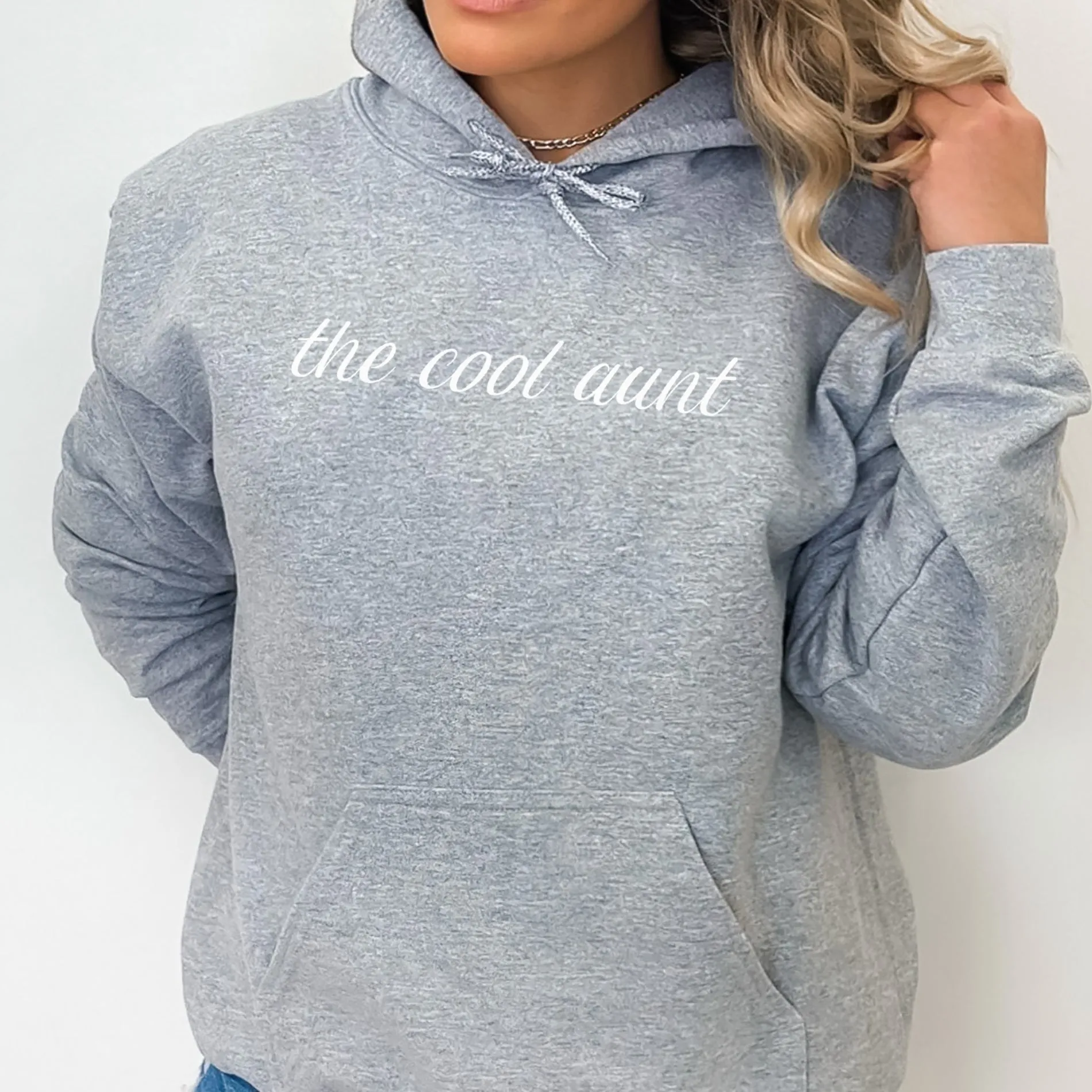 Cool Aunt - Womens Hoodie - Aunty Hoodie