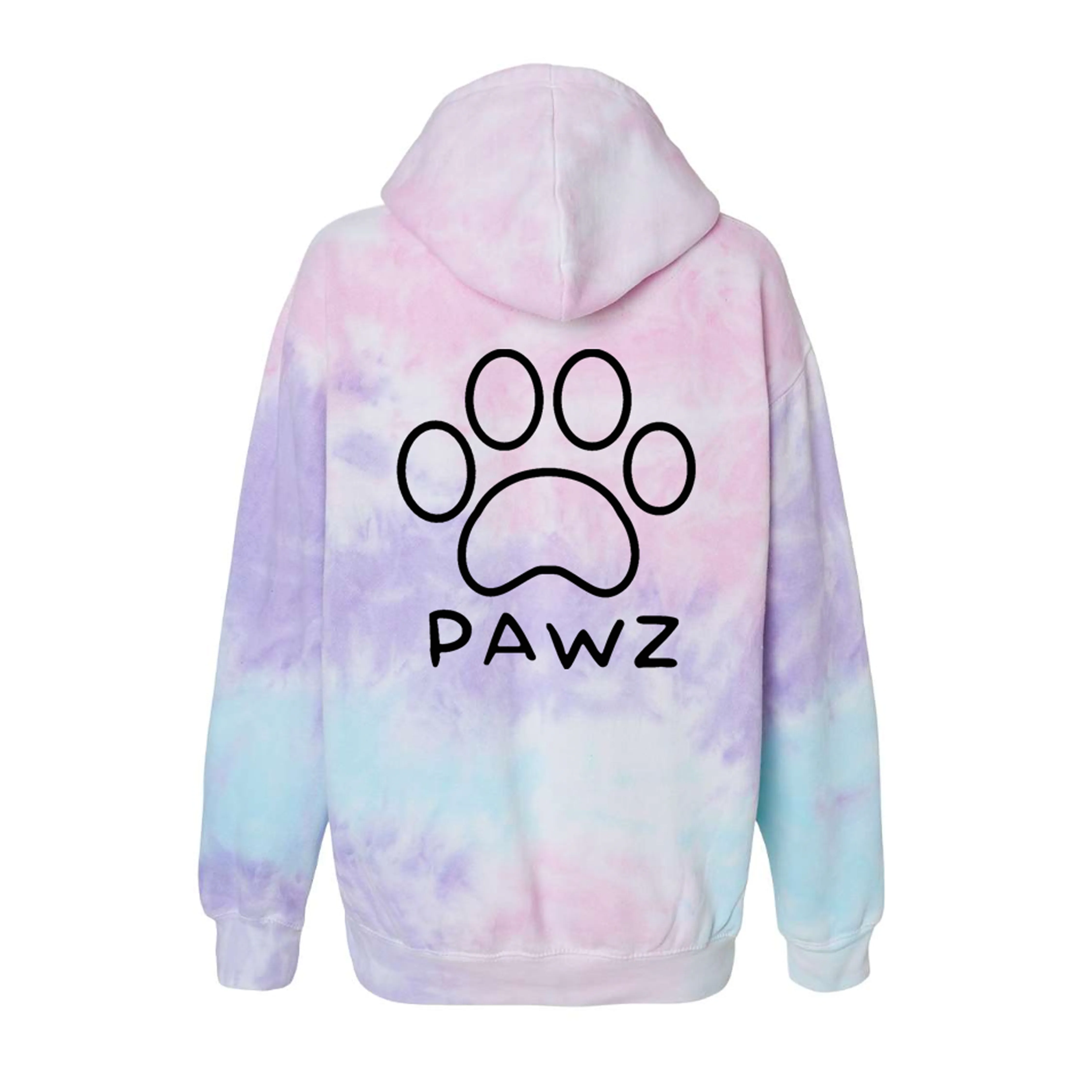 Cotton Candy - Classic Paw (Adult Hoodie)