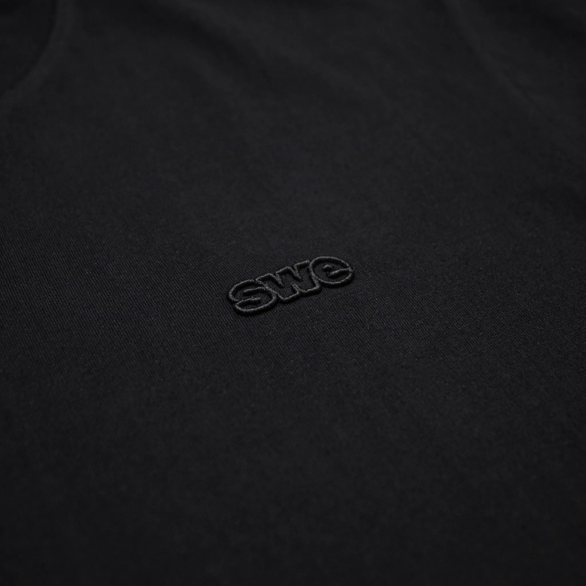 CREW NECK TEE - BLACK