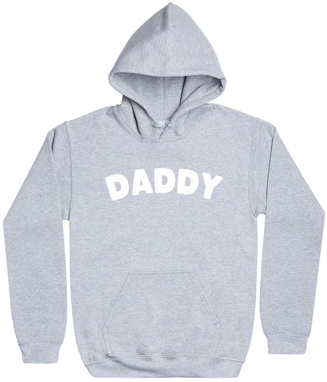 Daddy Curved - Mens Hoodie - Dads Hoodie