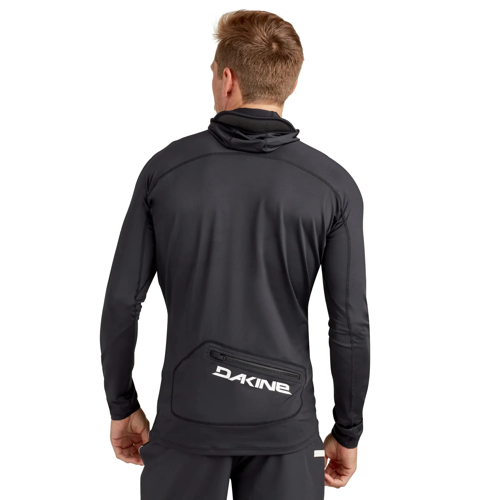 Dakine Mens HD Snug Fit L/S Rashguard Hood