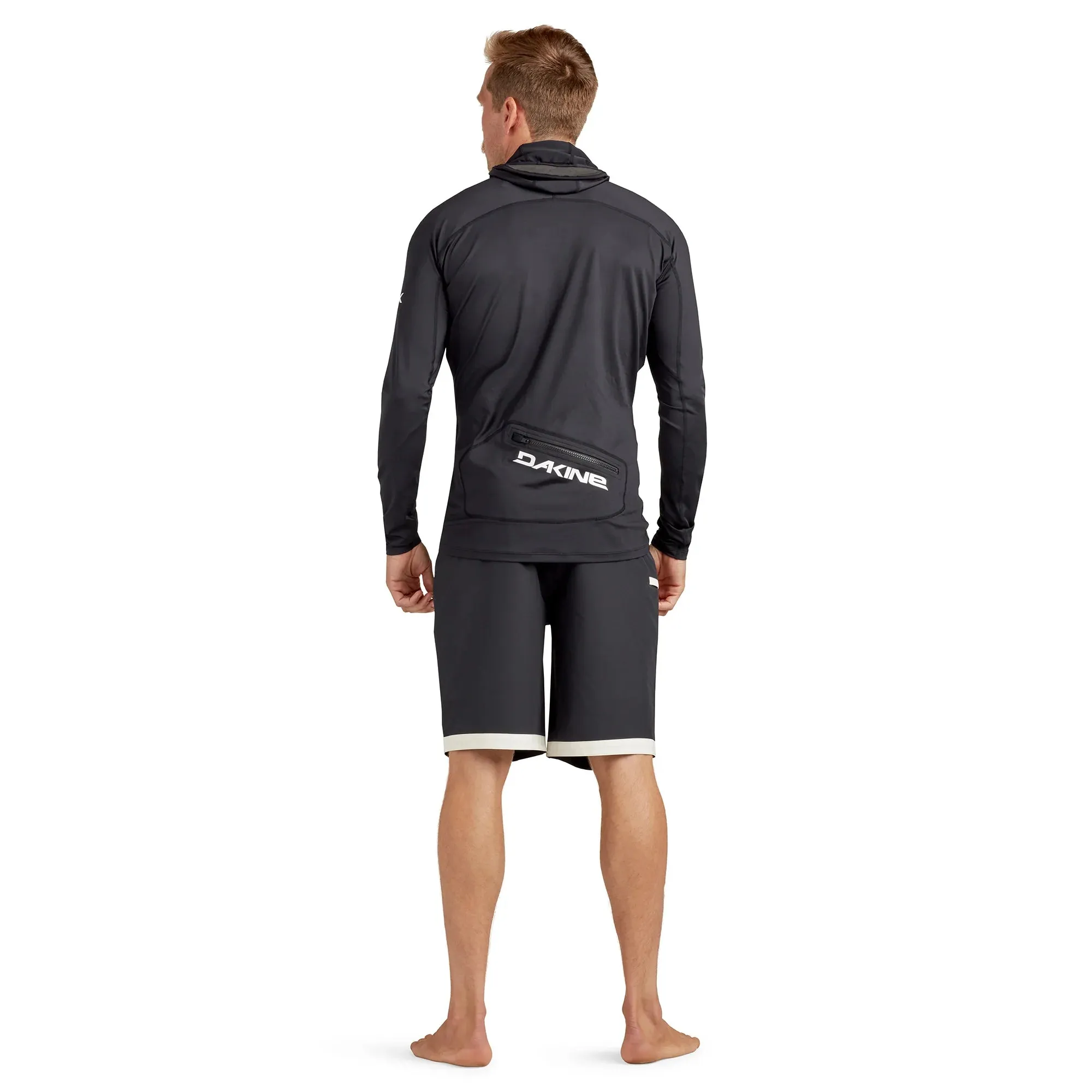 Dakine Mens HD Snug Fit L/S Rashguard Hood