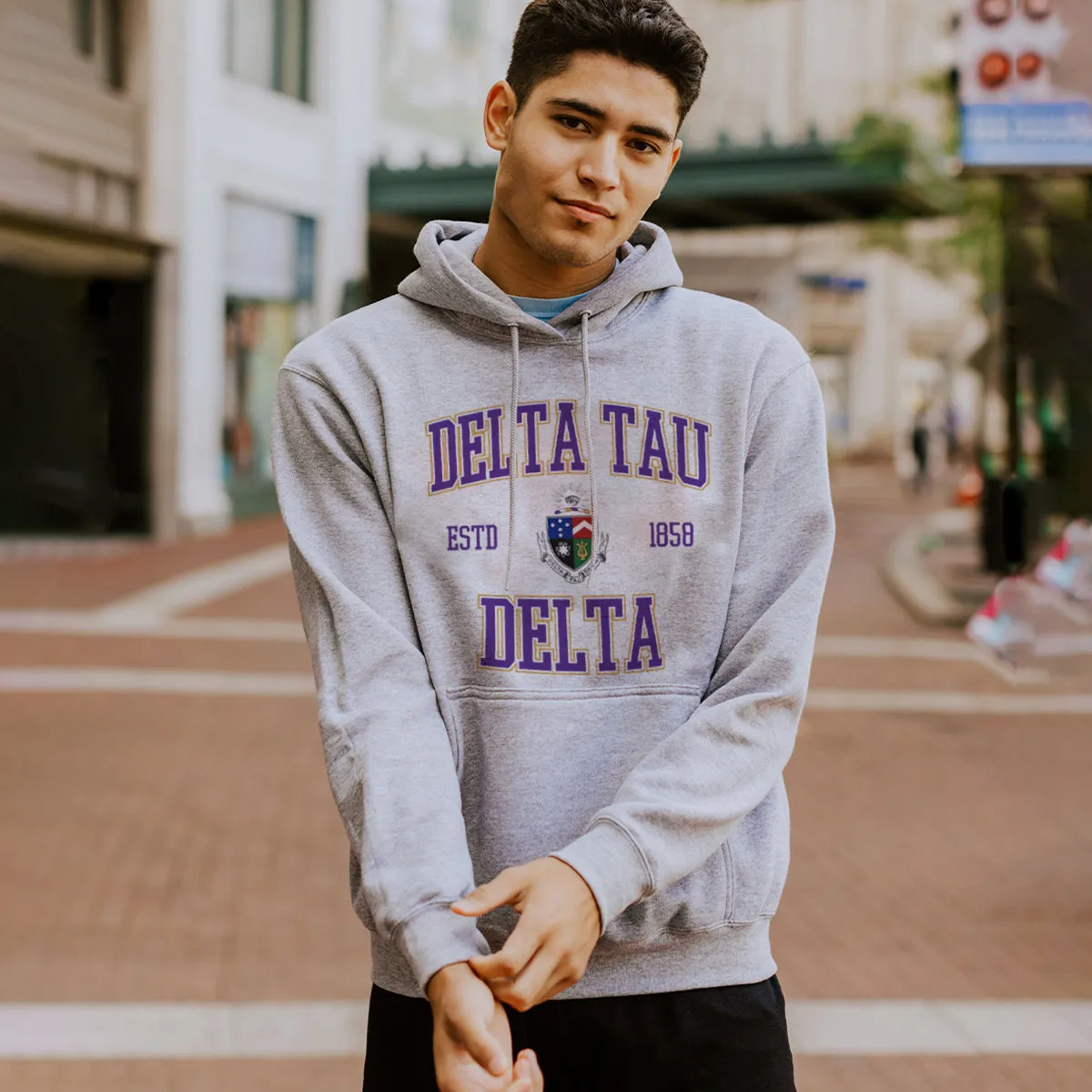 Delt Classic Crest Hoodie