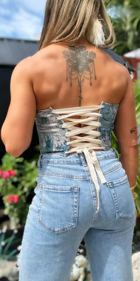 Denim Cute Corset