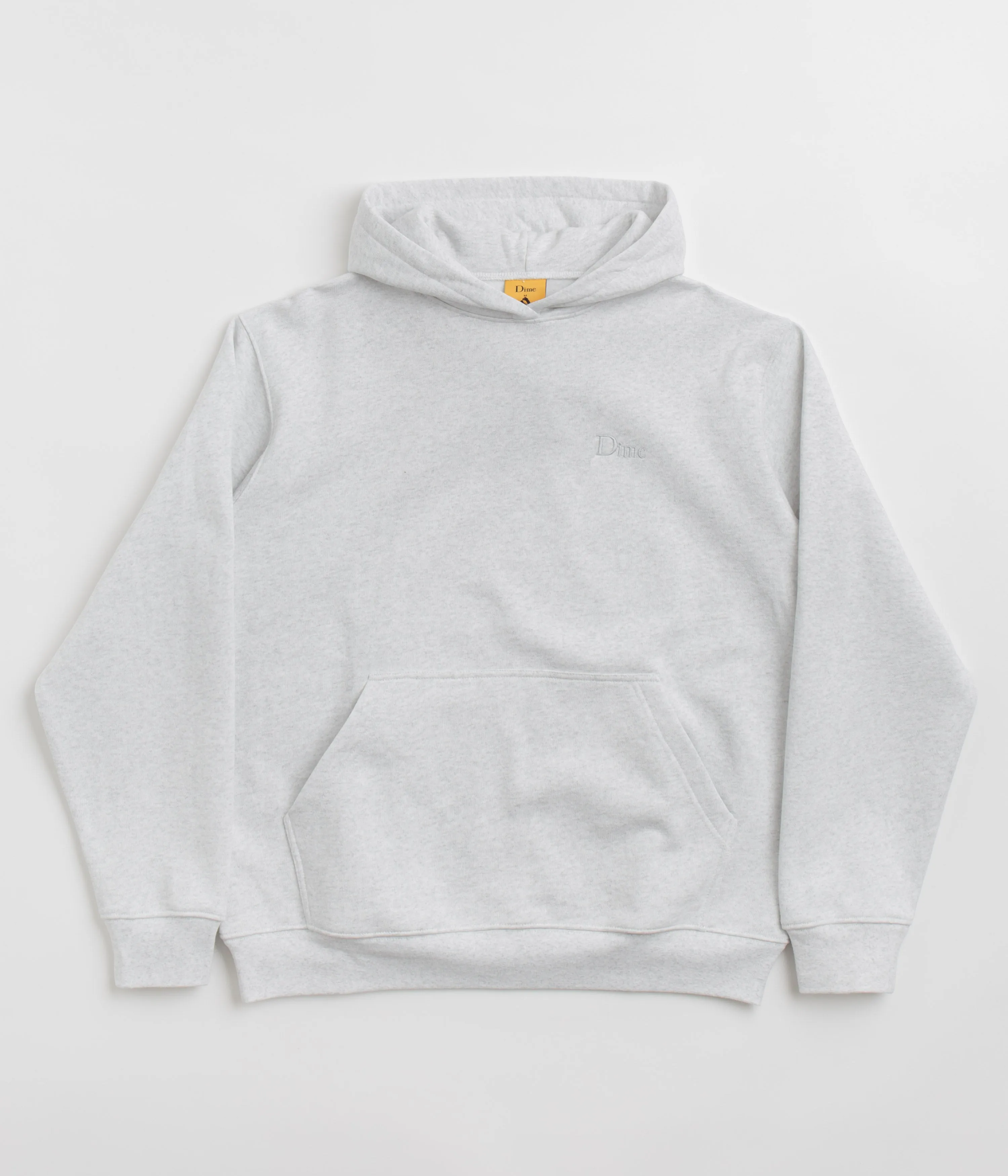 Dime Classic Small Logo Hoodie - Ash