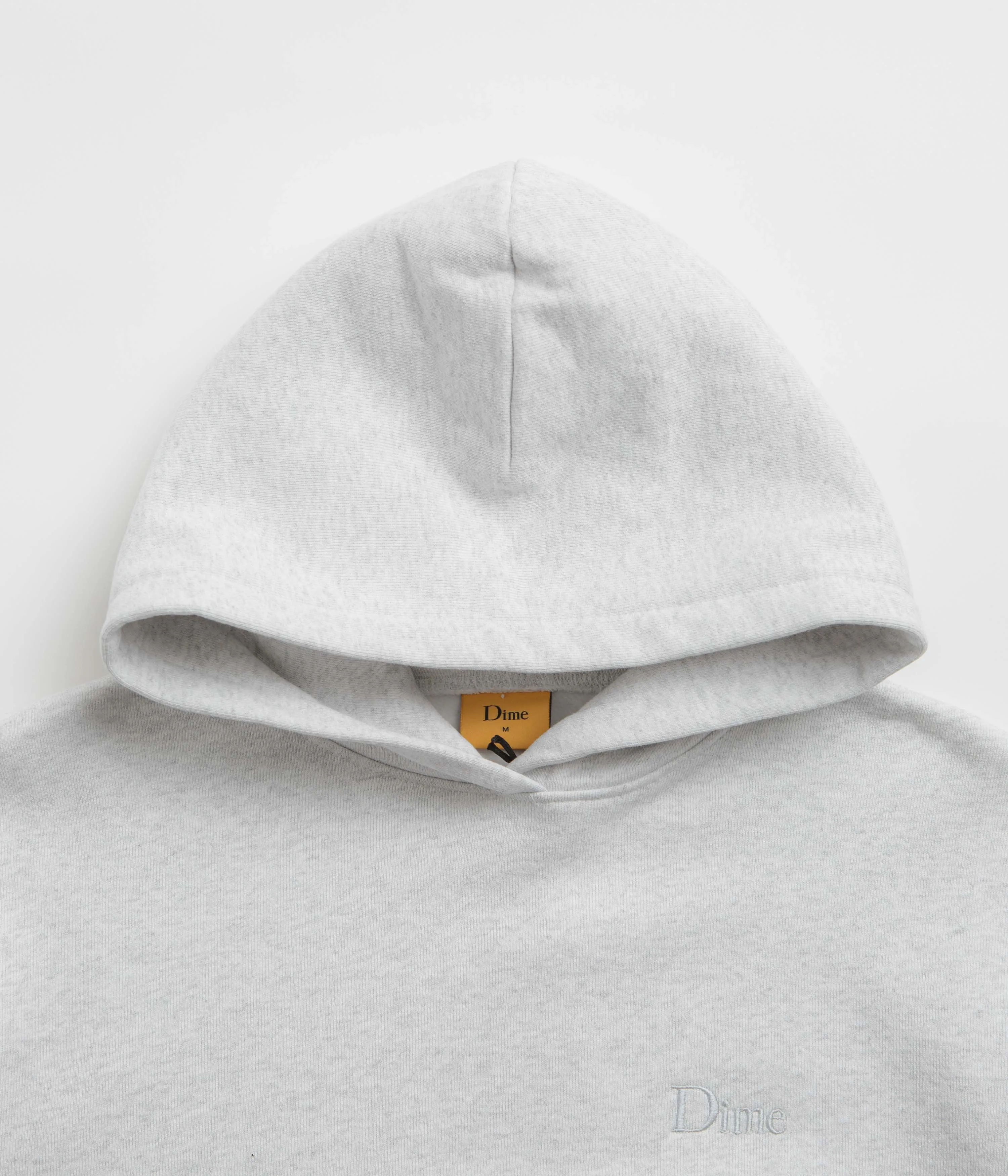 Dime Classic Small Logo Hoodie - Ash