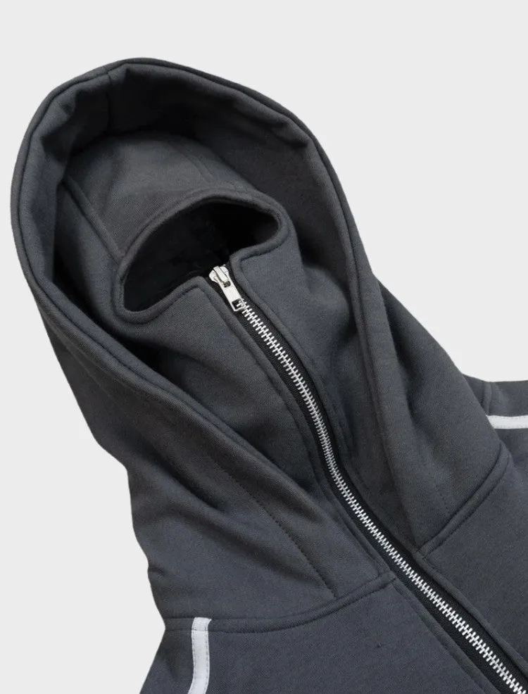 Double Hooded Ninja Hoodie