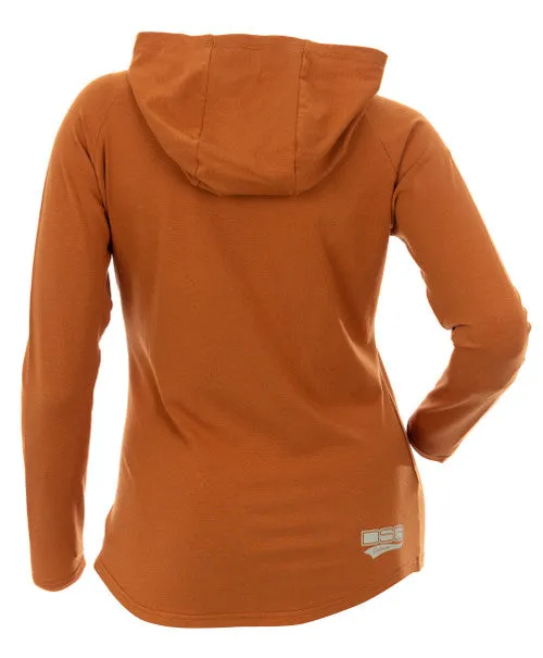 DSG Bamboo Plus Size Long Sleeve Hooded Shirt