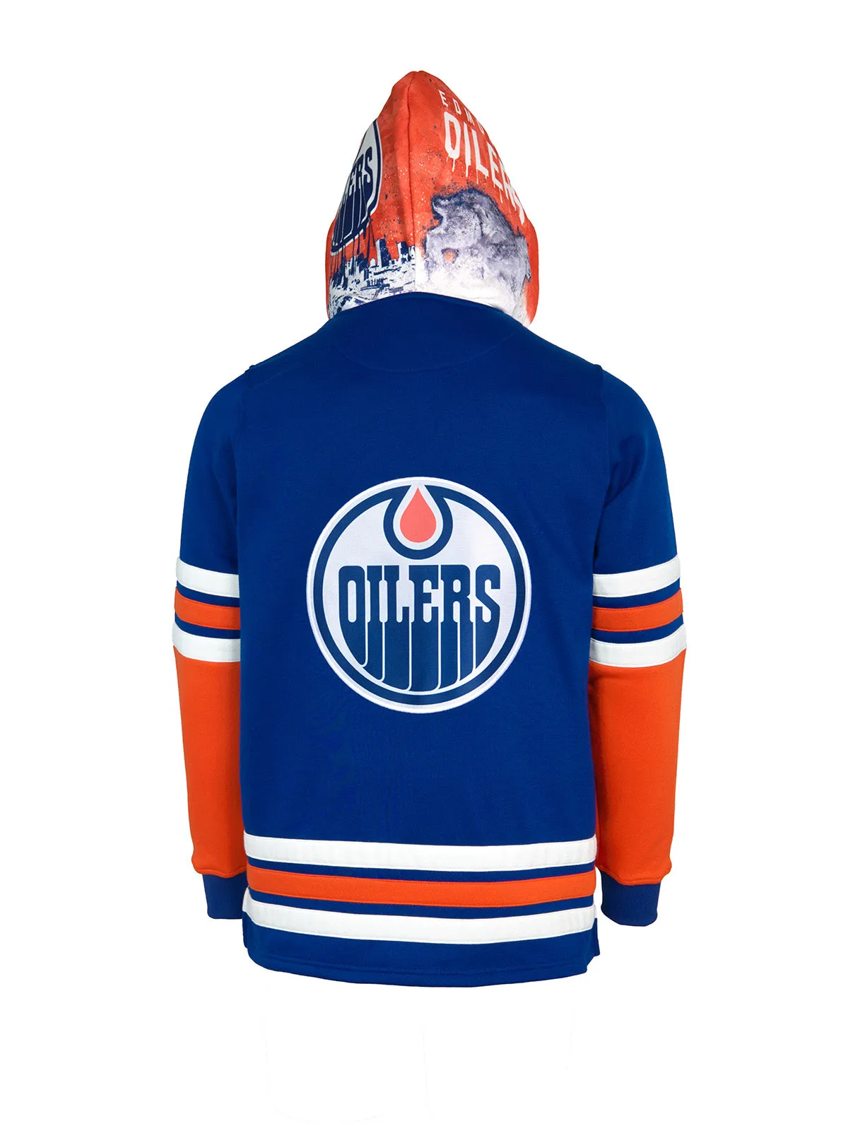 Edmonton Oilers Lace-Up Hoodie