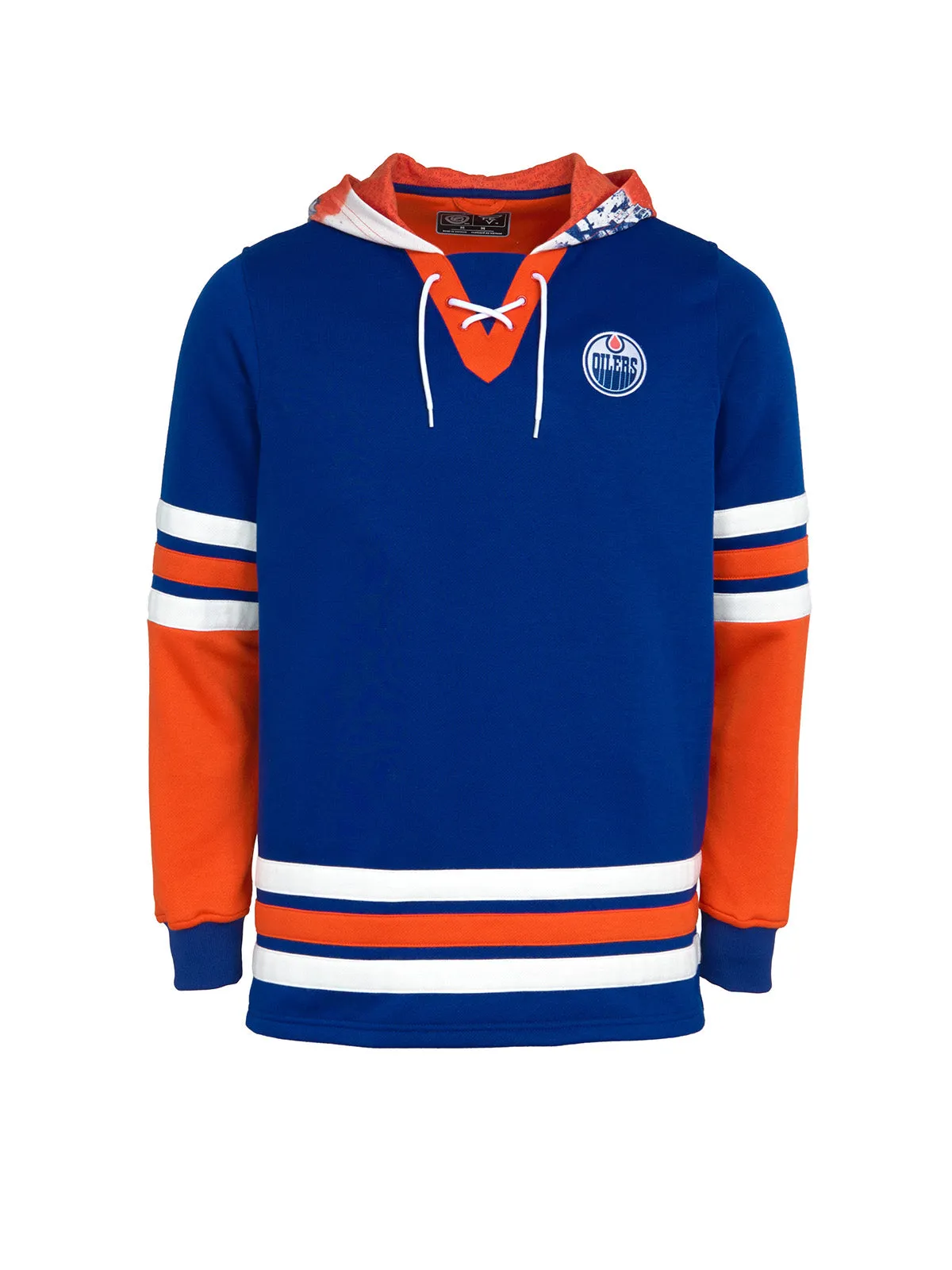 Edmonton Oilers Lace-Up Hoodie