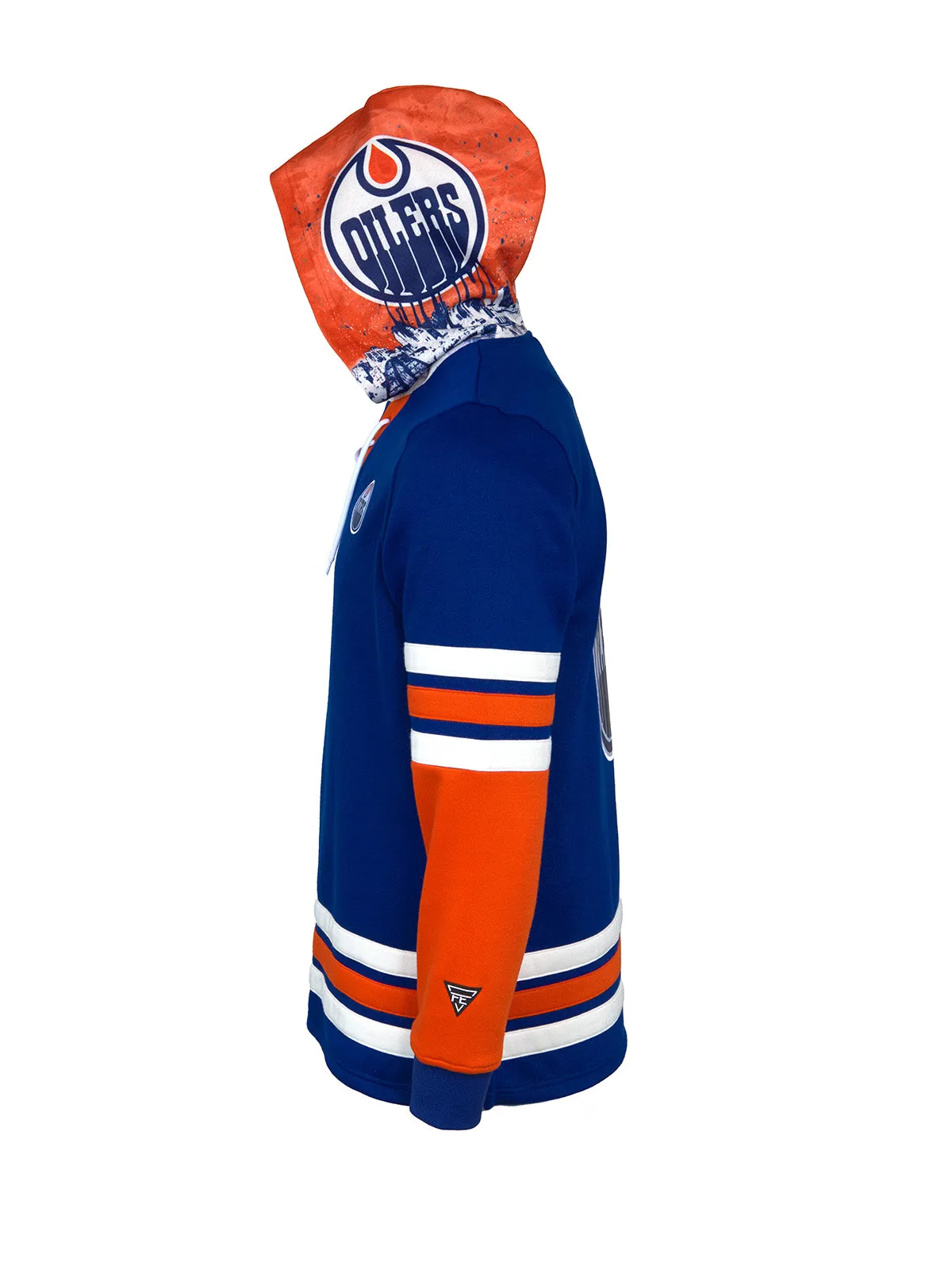 Edmonton Oilers Lace-Up Hoodie