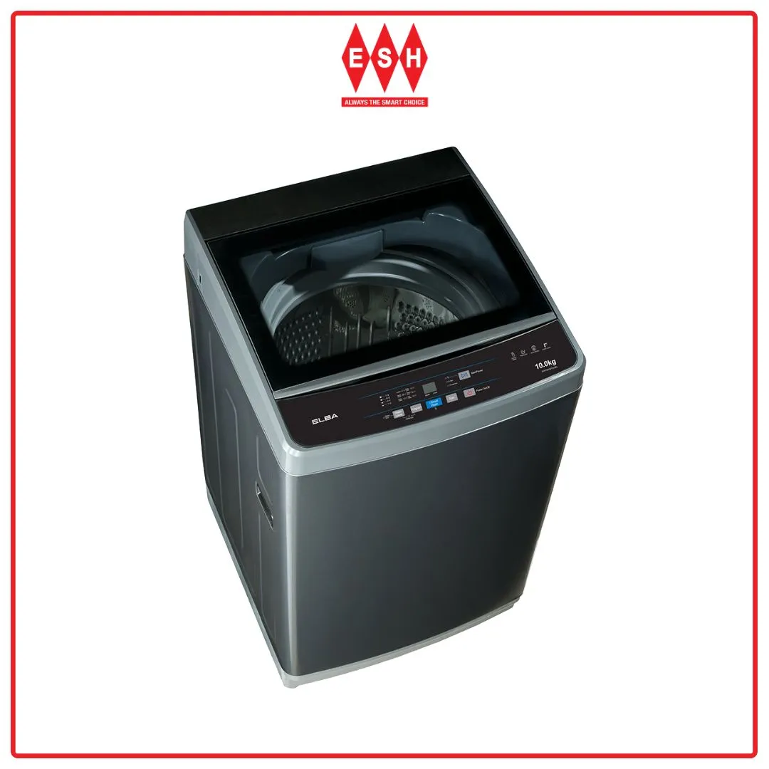 Elba EWT-N1087D(GR) 10kg Top Loading Fully Automatic Washing Machine