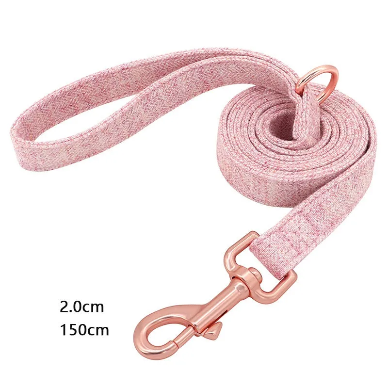 Engraved Adjustable Non-Woven Dog Collar