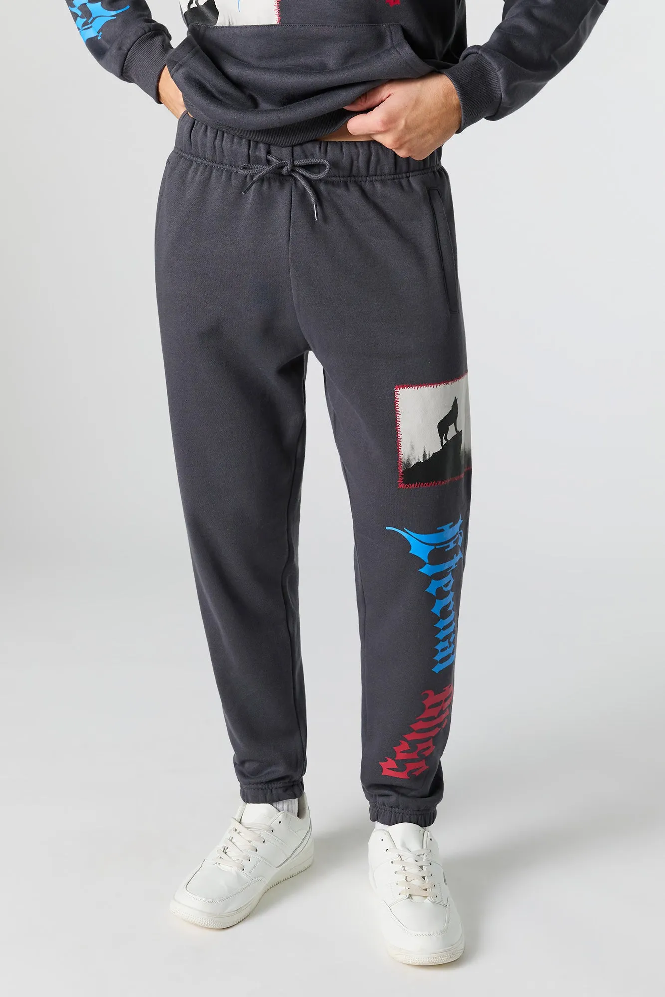 Eternal Bliss Graphic Fleece Jogger