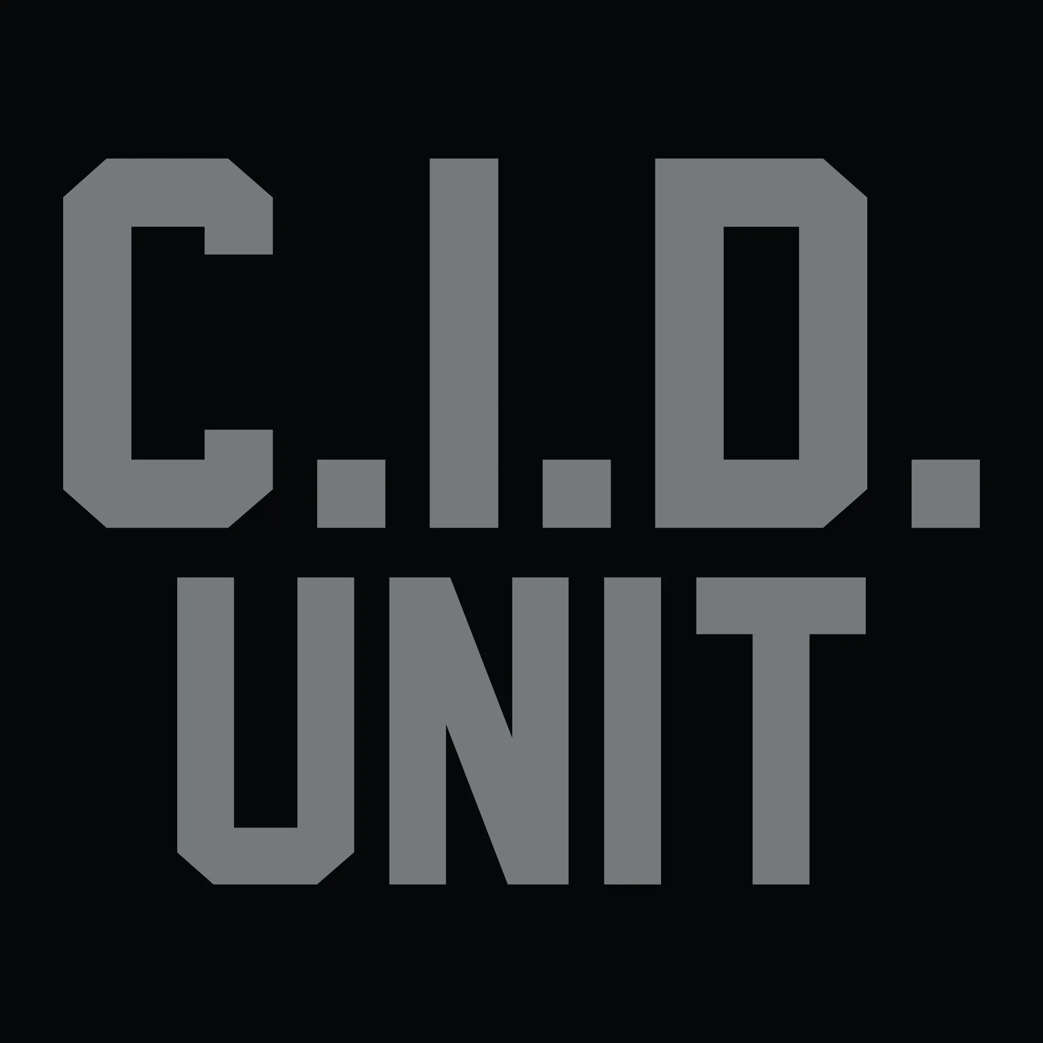 [FCSO] CID UNIT Performance Hoodie 2.0 [BLK/GRY]