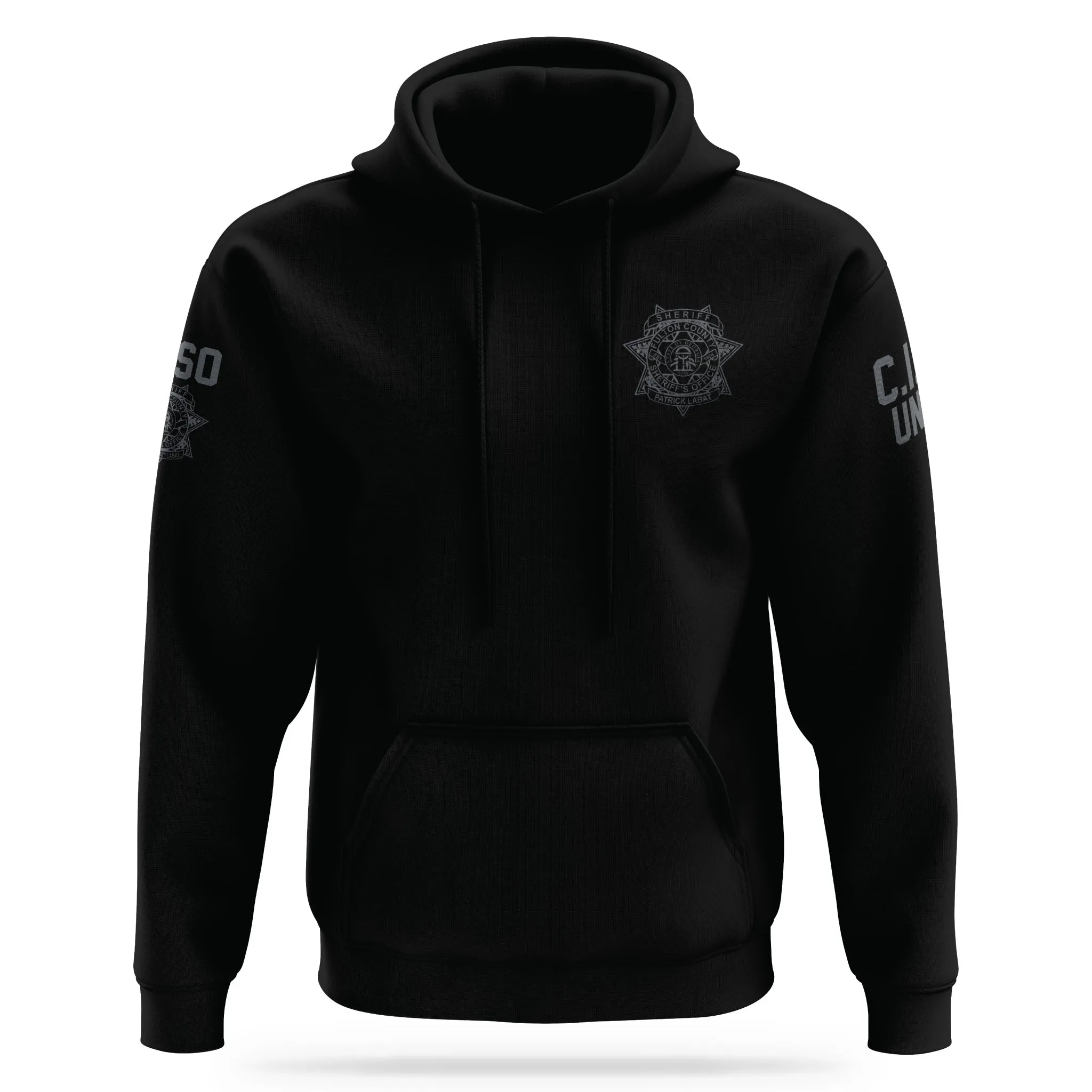 [FCSO] CID UNIT Performance Hoodie 2.0 [BLK/GRY]