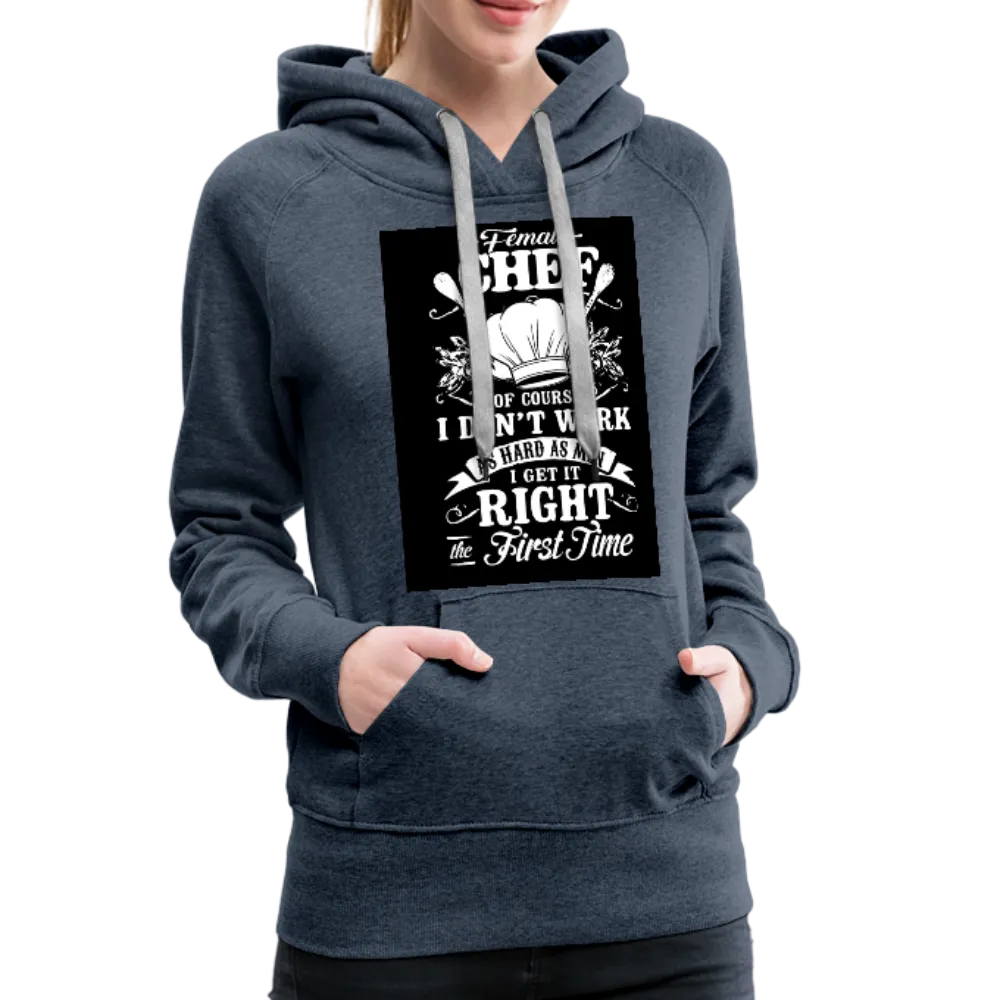 Female Chef Women’s Premium Hoodie