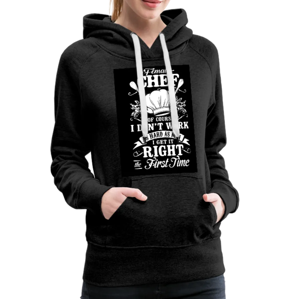 Female Chef Women’s Premium Hoodie