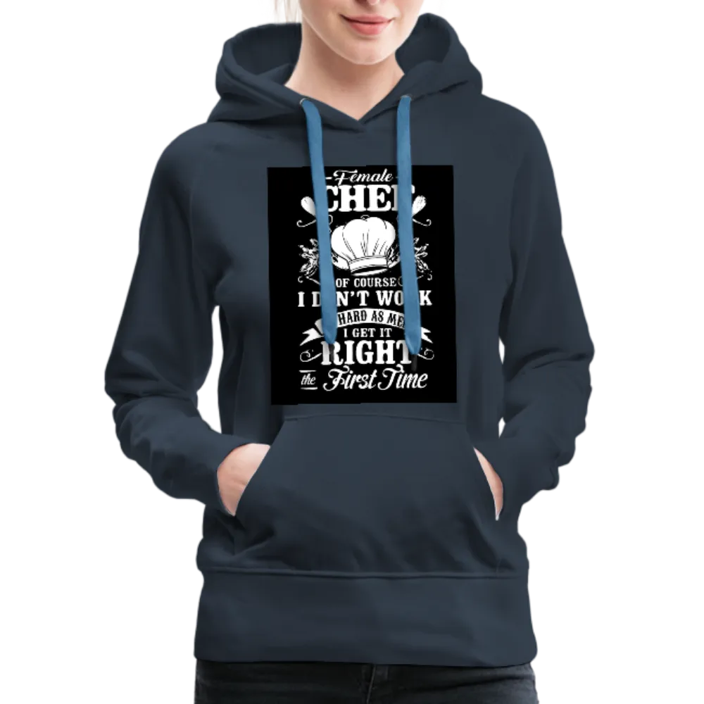 Female Chef Women’s Premium Hoodie