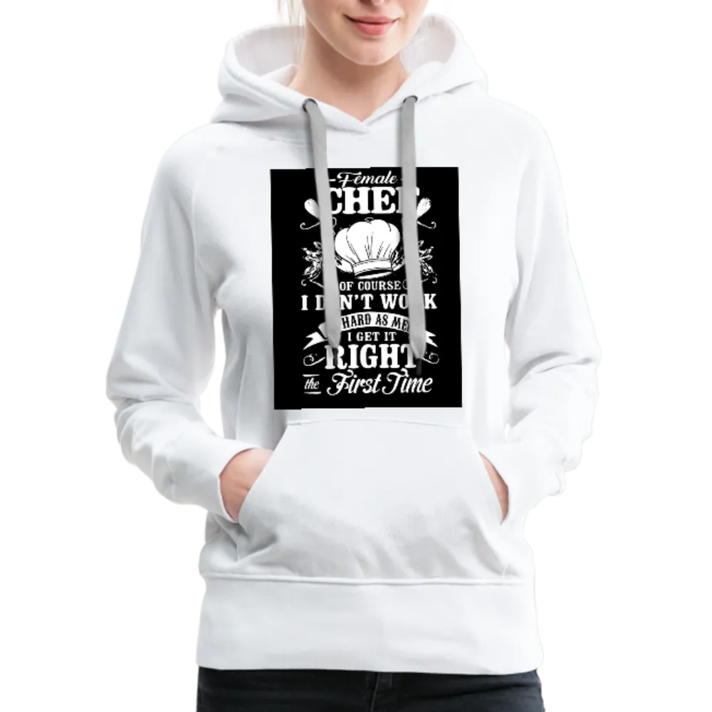 Female Chef Women’s Premium Hoodie