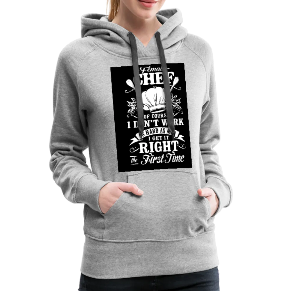 Female Chef Women’s Premium Hoodie