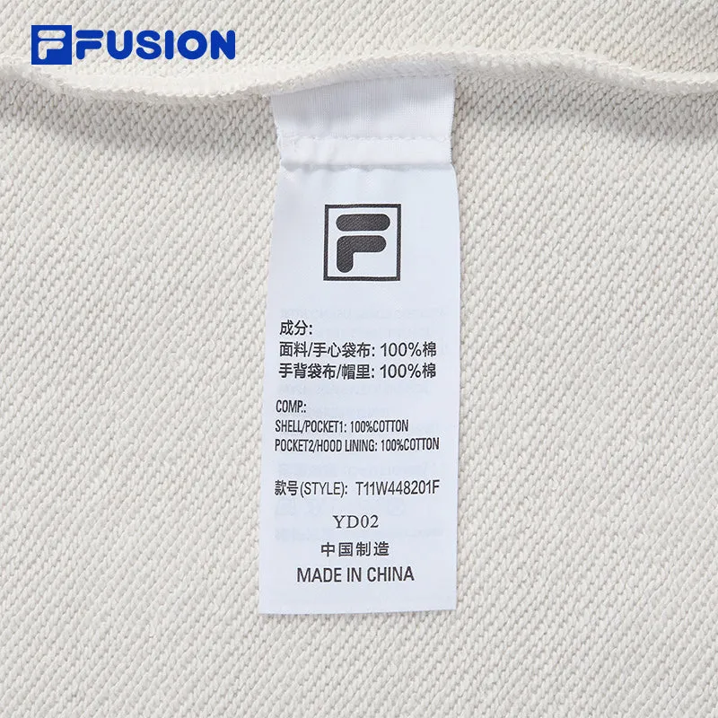 FILA FUSION CROSS OVER FILA FUSION X P.A.M DOWN TO EARTH Women Hoodie (Ash)