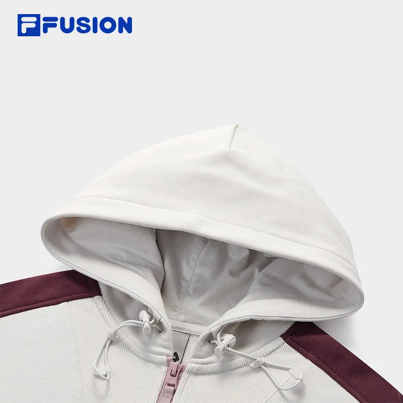 FILA FUSION CROSS OVER FILA FUSION X P.A.M DOWN TO EARTH Women Hoodie (Ash)