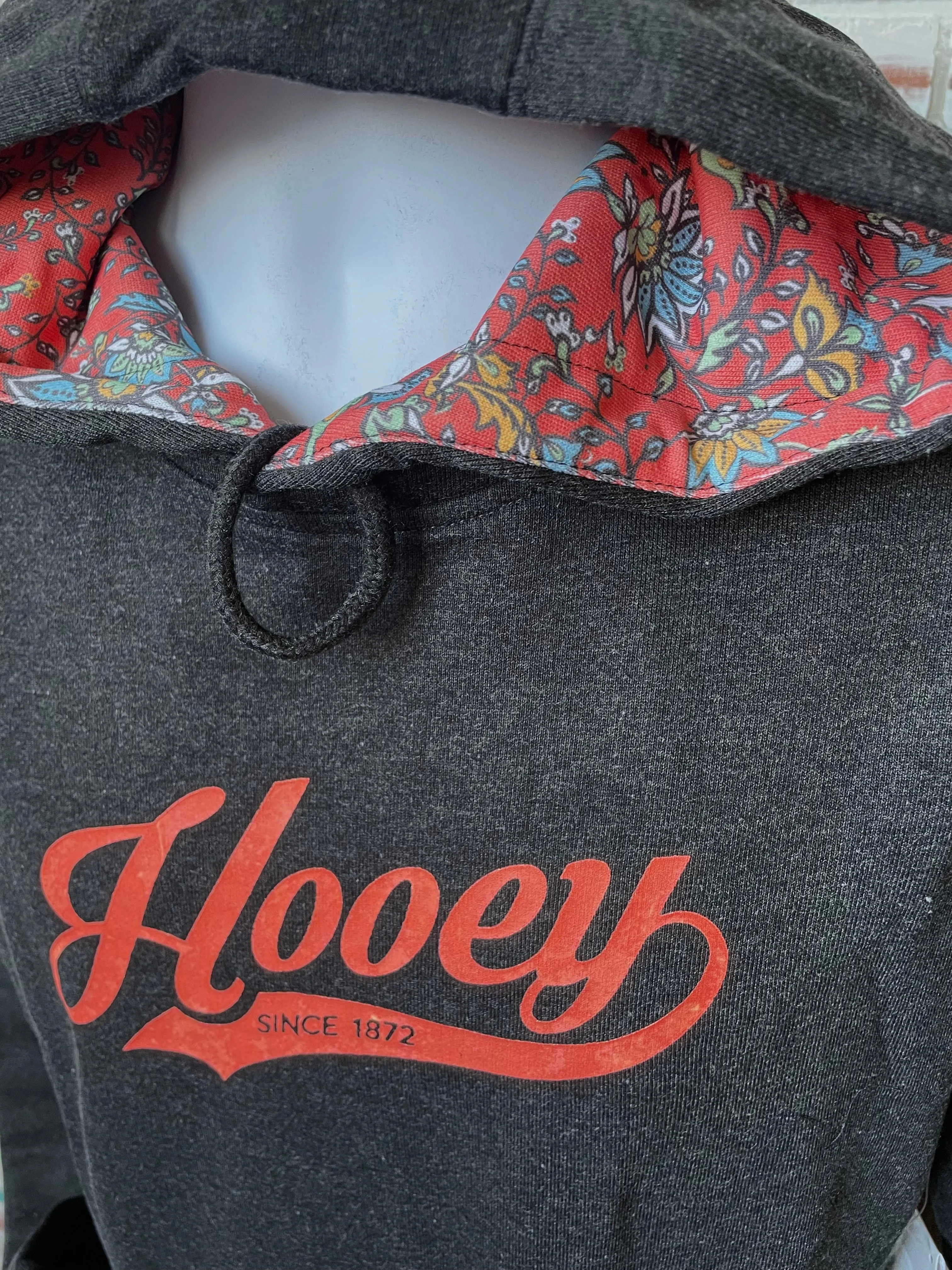 Final Sale ✨ Hooey Prairie Women's Charcoal Hoodie