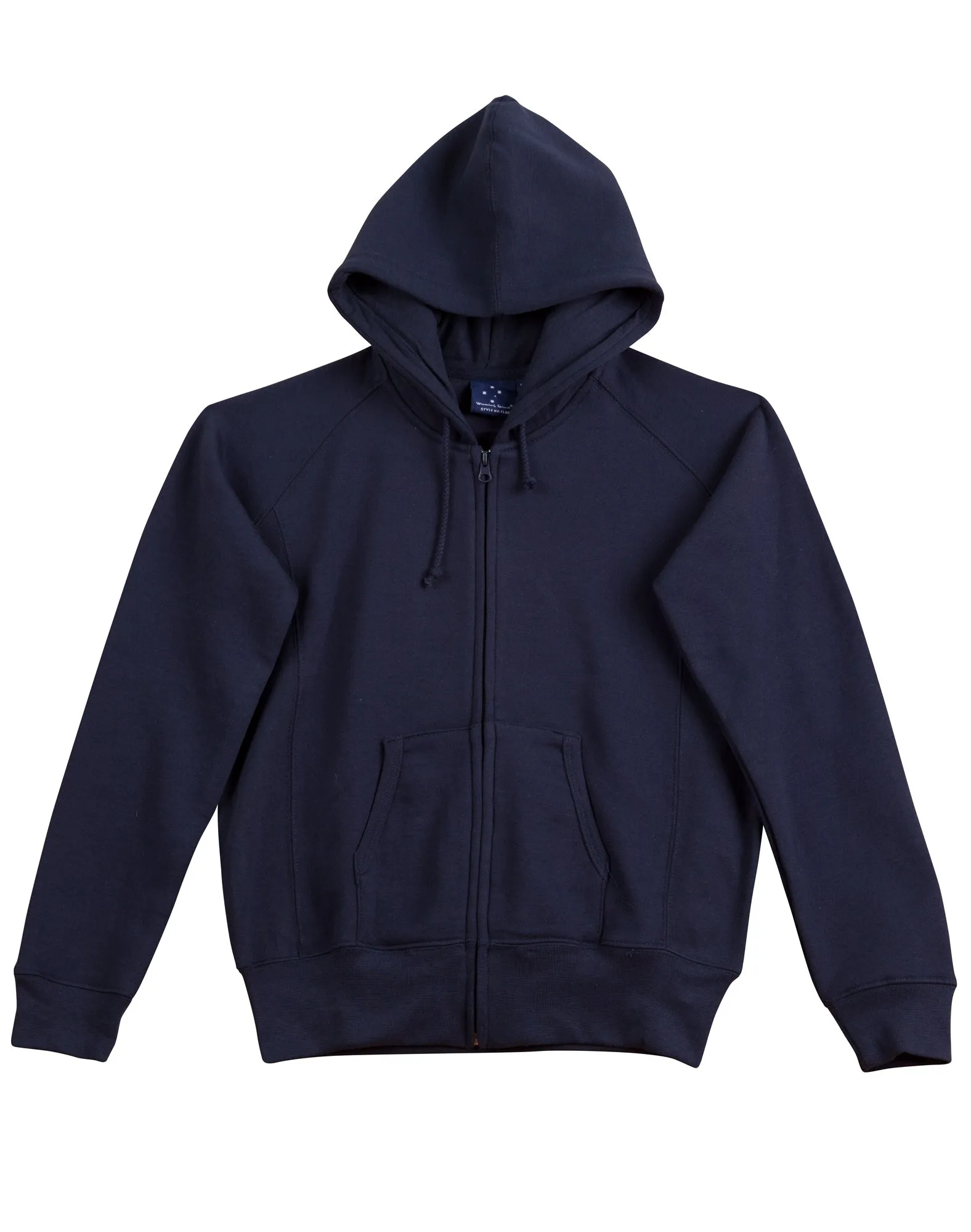 [FL04] Ladies' full-zip fleecy hoodie