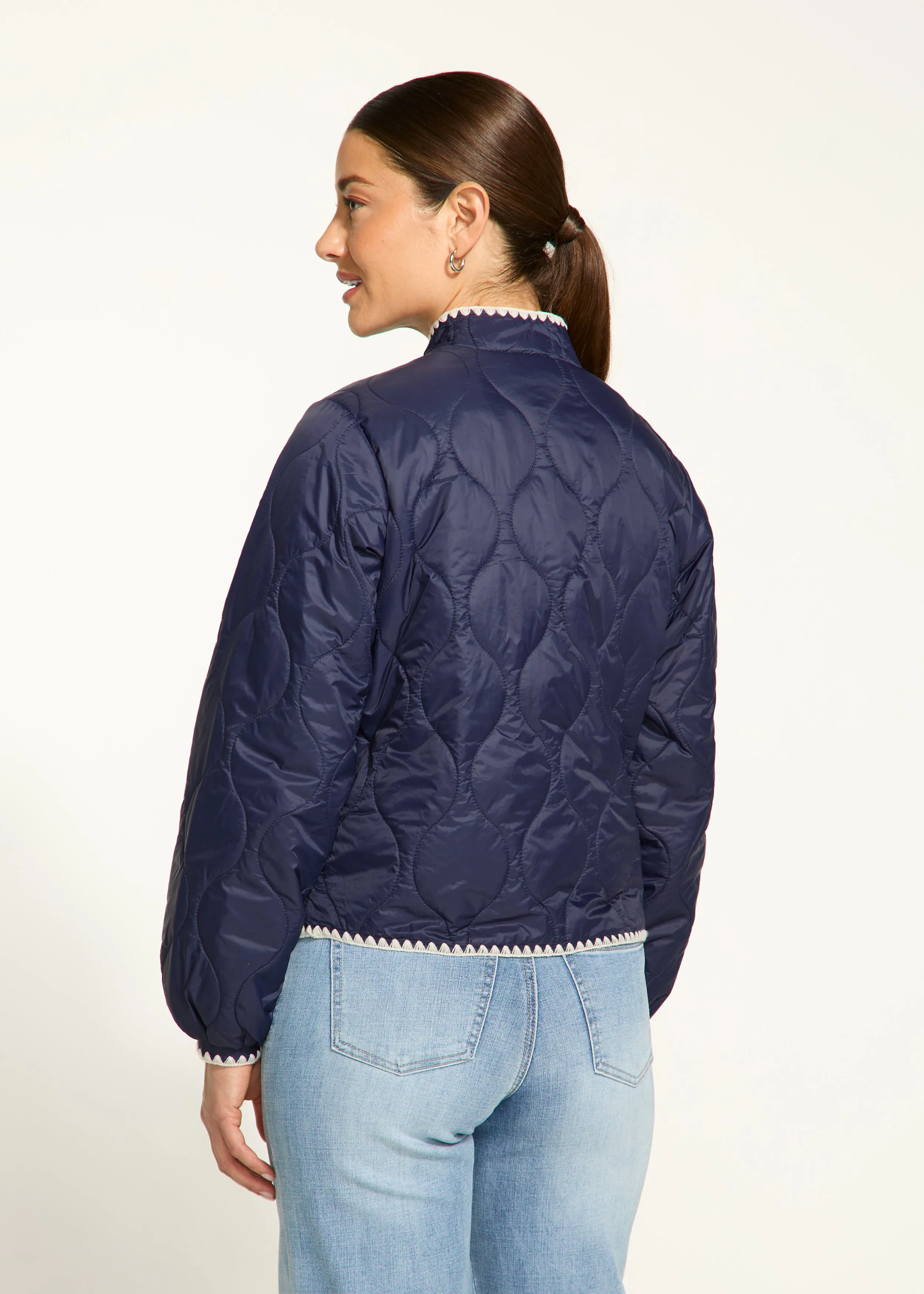 French Dressing Jeans - Reversible Lightweight Puffer Jacket