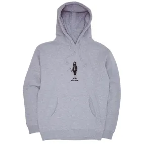 Fucking Awesome - Reaper Girl Hoodie Heather Grey